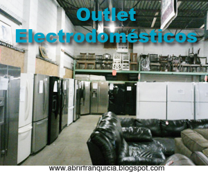 Venta de electrodomesticos outlet